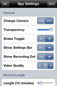 hack iphone camera apps